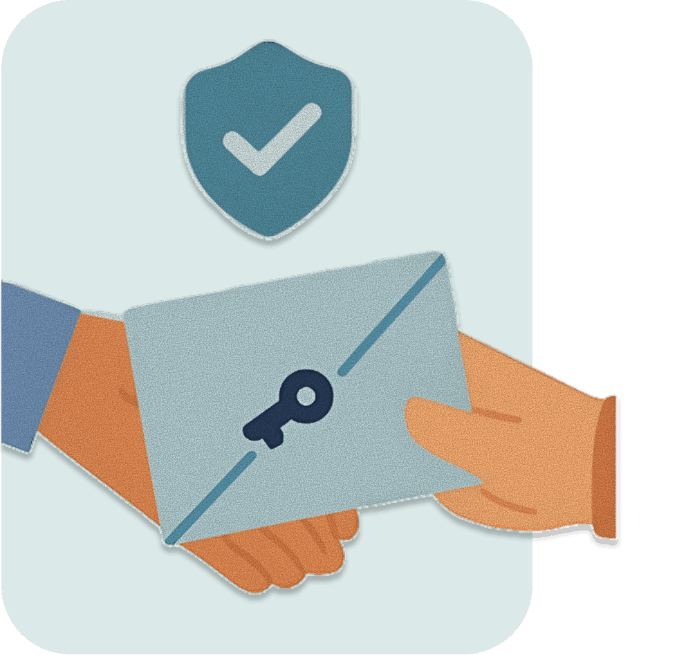 If we confirm you're gone, we begin the handover